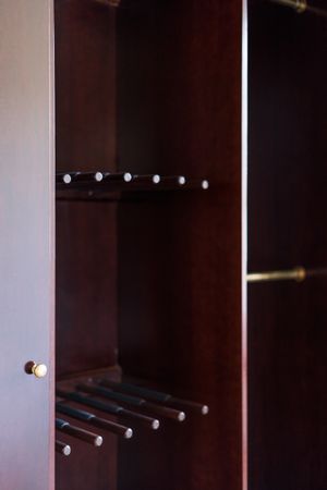 Accessory for trousers storage in wardrobe