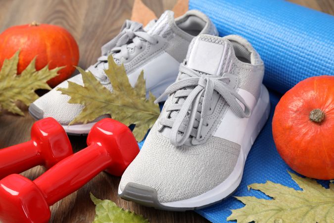 Concept of Sport and Autumn, Sport and Autumn season