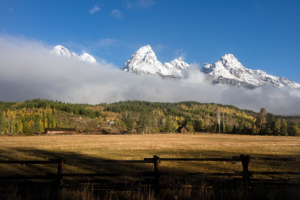 Mountains at Grand Teton National Park, Wyoming