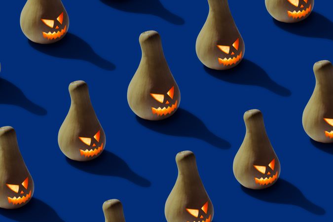 Pattern of Halloween Pumpkin