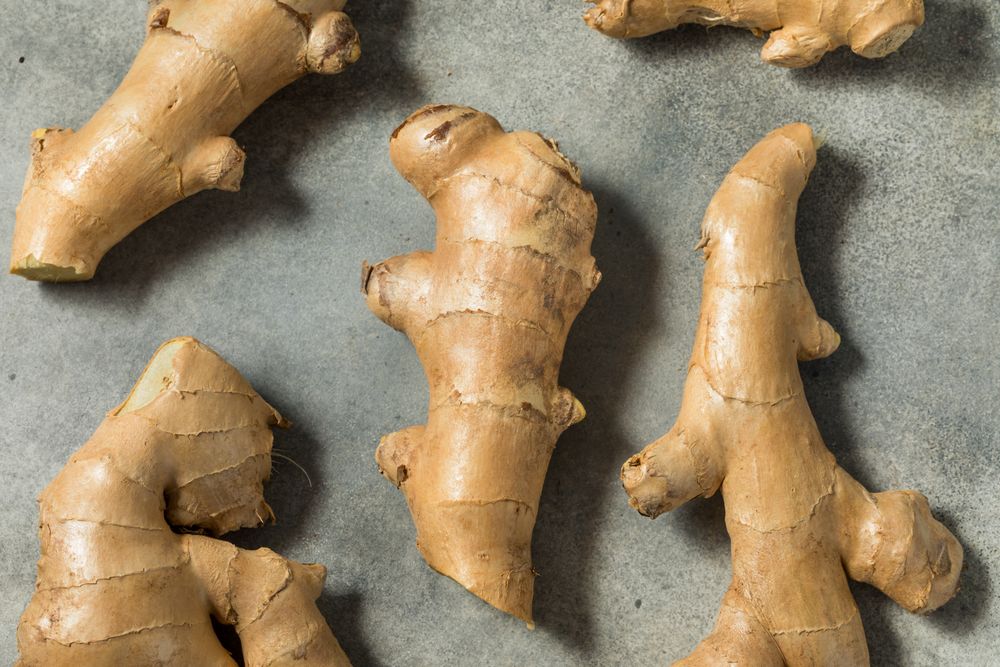 Raw Organic Ginger Root Spice