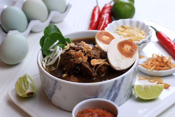 Rawon, Indonesian Beef Soup Dish