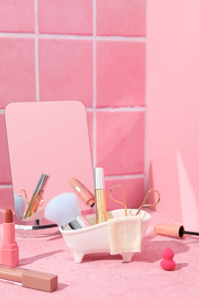 Concept of cosmetic and beauty care, space for text