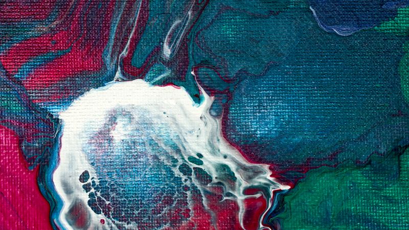Fluid Art, Abstract Acrylic Background
