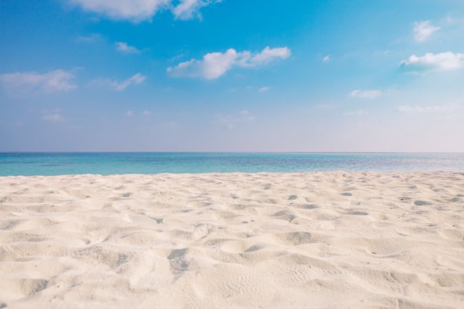 Tropical beach in the Maldives