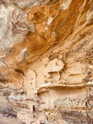 Texture of side of rock