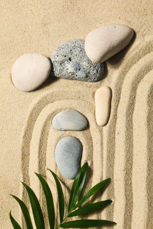 Composition for Zen, Relaxation, Harmony and Balance concept