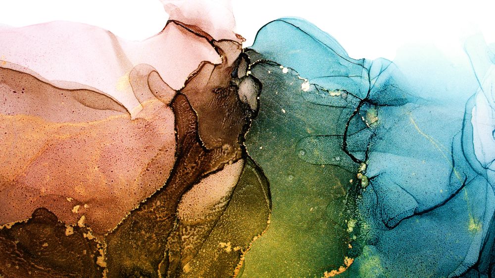 Alcohol ink colors art background