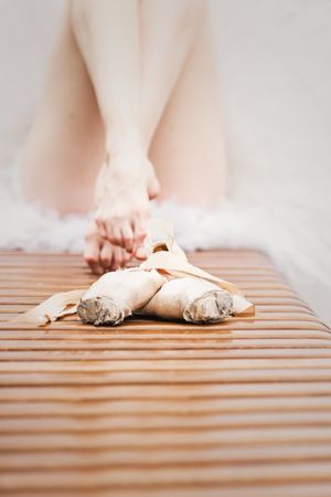 Ballerina feet without pointes