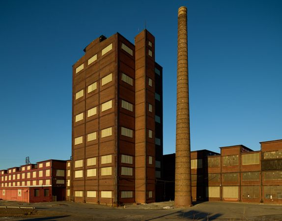 Factory buildings in Easton, Pennsylvania
