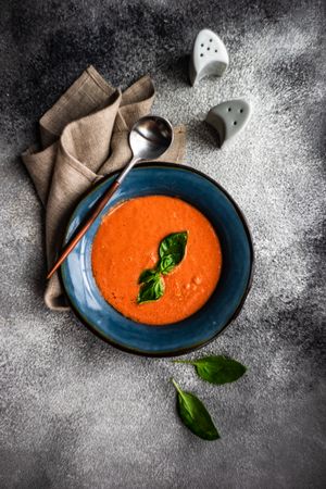 Traditional tomato soup Gazpacho