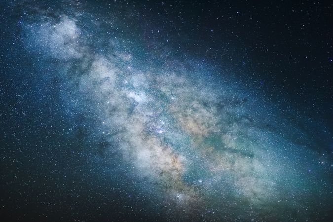 Milky way sky