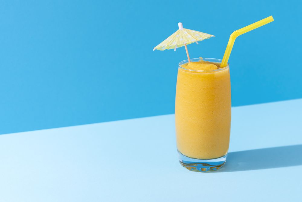 Tropical summer drink