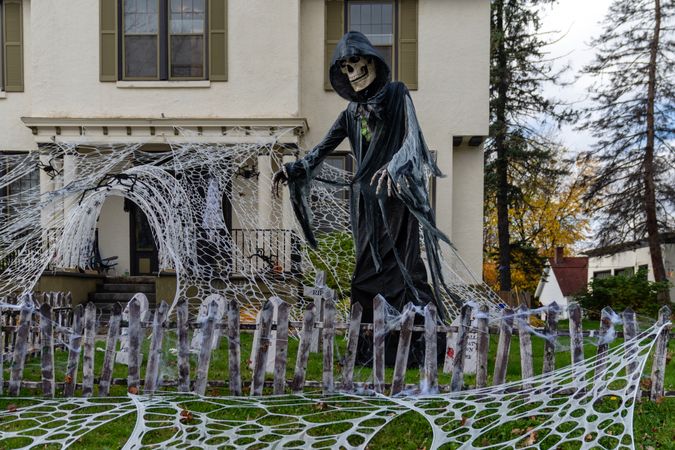 Grim reaper halloween decorations