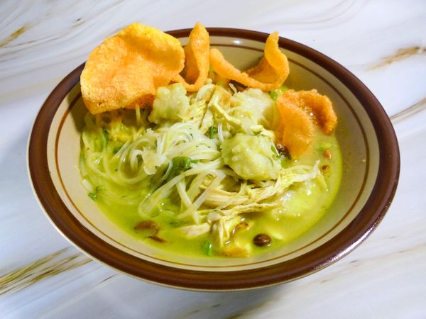 soto ayam, traditional indonesian food