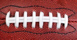 American football in filled framed format