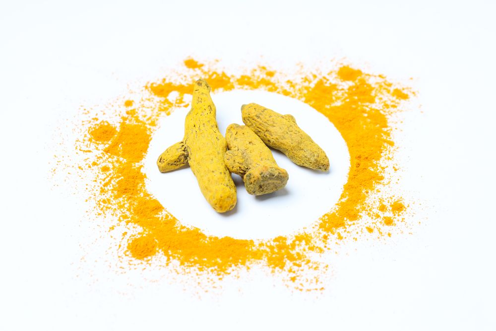 Fragrant seasoning - turmeric, one of the main ingredients in Indian curry