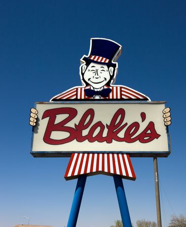 Blake Chanslor hamburger stand, Albuquerque, New Mexico