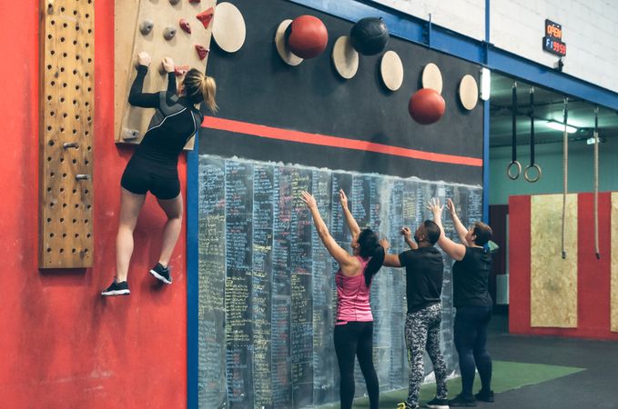 Group training at the box