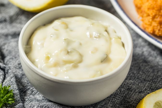 Savory Healthy Tartar Sauce