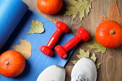 Concept of Sport and Autumn, Sport and Autumn season