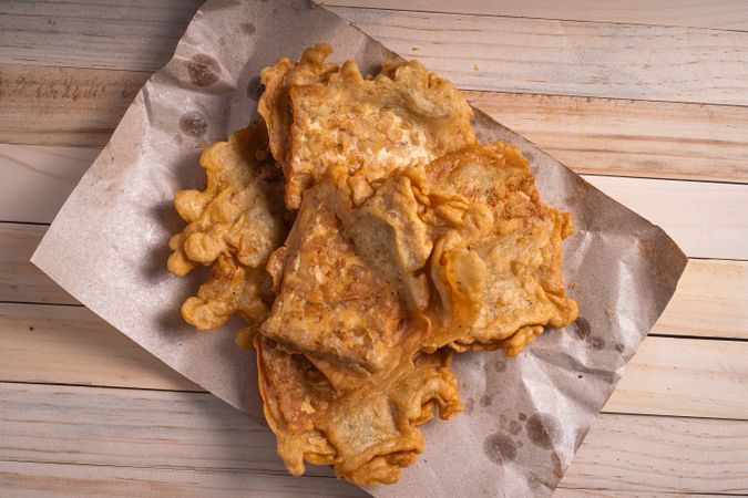 Tempeh traditional food from indonesia