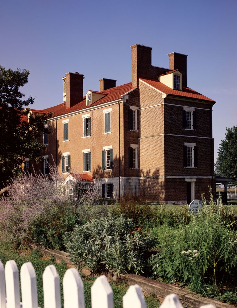 Exterior of Shakertown, Harrodsburg, Kentucky