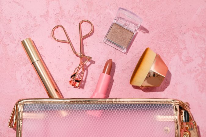 Bath accessories, toilet bag for different self care items