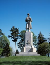 Statue of 'The Private Soldier,' Antietam National Cemetery, Sharpsburg, Maryland