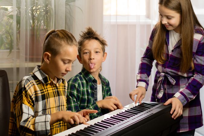 Kids' Lighthearted Piano Play