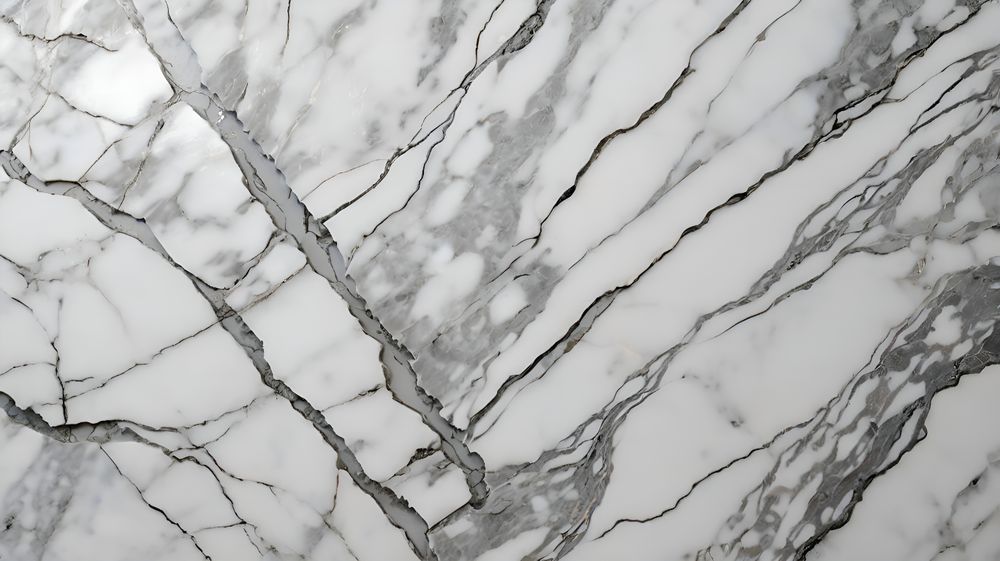 Light marble surface