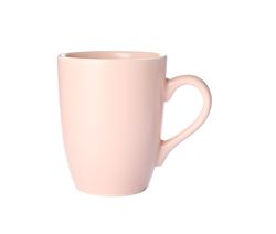 Empty ceramic cup isolated on blank background