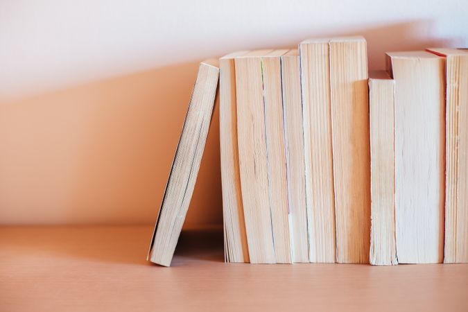 Stack Of Antique Books