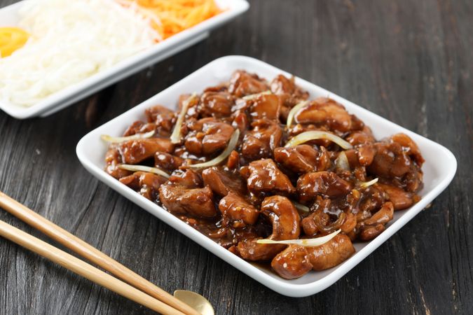 Chicken Fillet Stir Fry with Teriyaki Sauce