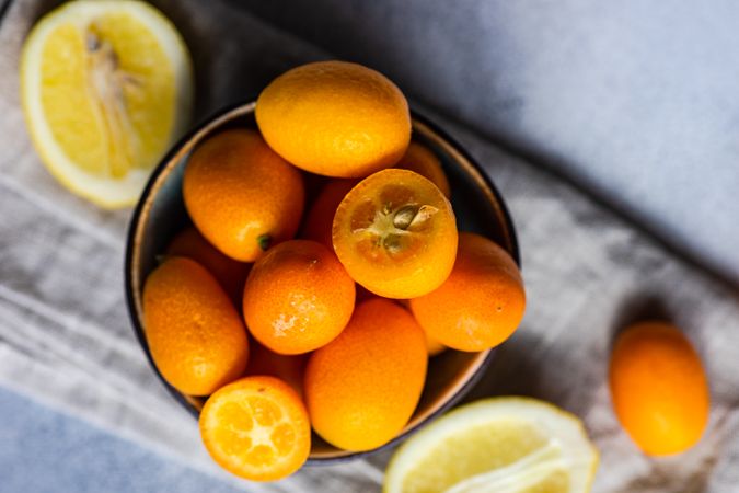 Bowl of kumquats