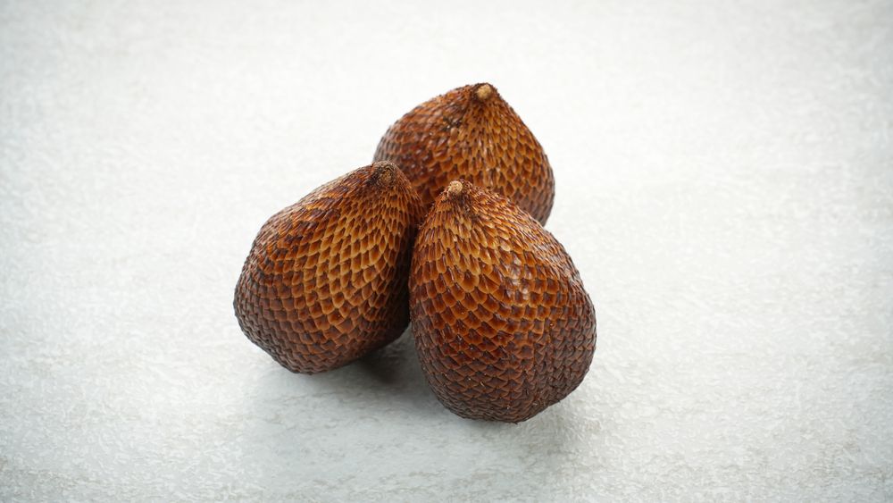 Salak or thorny palm or snake fruit or Salacca zalacca