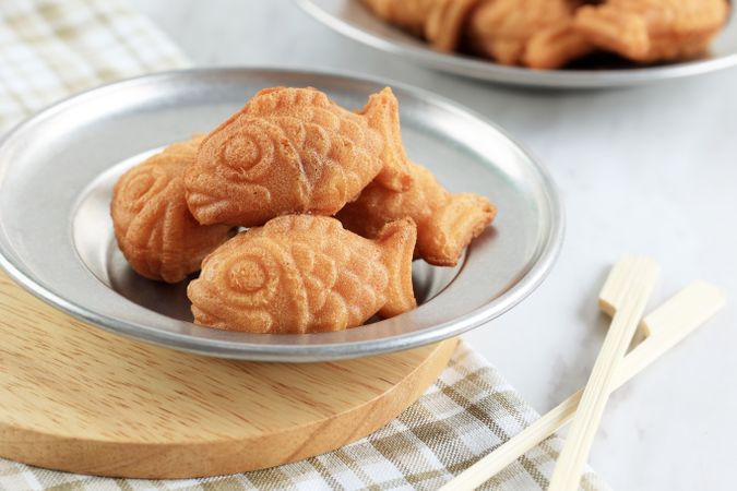 Bungeoppang Taiyaki,  Fish Shaped Korean Japanese Street Food