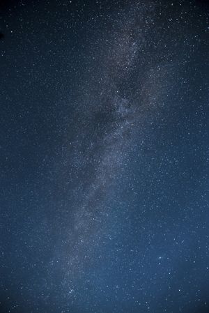 Wonderful night heaven with stars