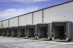 Industrial warehouse loading docks