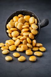 Yellow Lupin Beans in Bowl