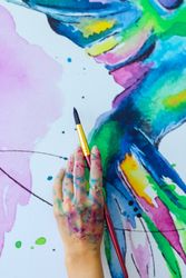 Watercolor painting