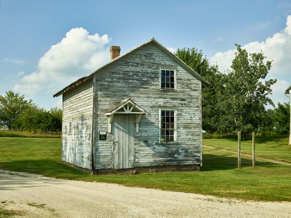 Small storage building in South Amana, Iowa