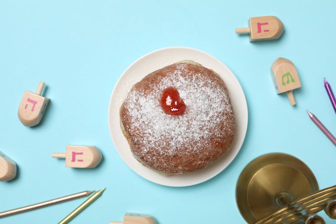 Concept of Jewish winter holiday, Hanuka holiday