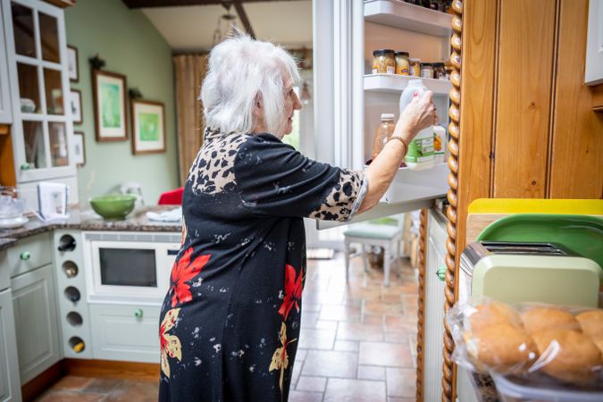 Woman in kitchen