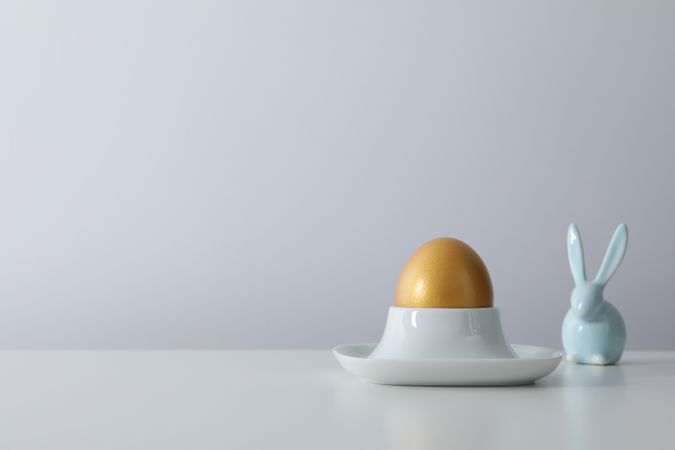 Concept of Richness, golden eggs, space for text