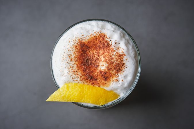 Barraquito a sweet coffee drink very popular in the Canary Islands.