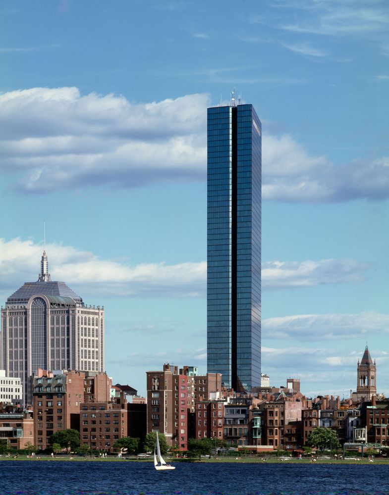 Boston from the Charles River, Massachusetts