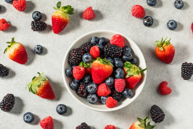 Organic Raw Mixed Berries