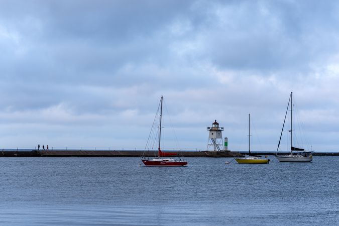 Boats on the lake