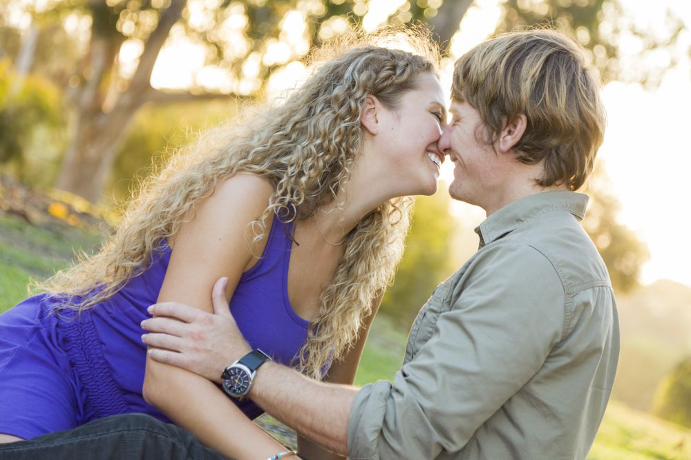 A Couple Enjoying A Day in the Park
